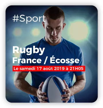 Rugby France / Ecosse match de préparation coupe du monde 2019