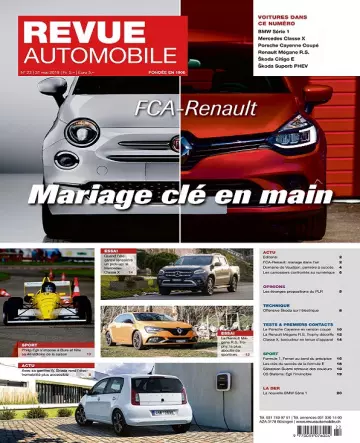 Revue Automobile N°22 Du 31 Mai 2019
