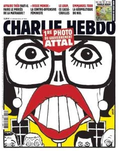 Charlie Hebdo - 17 Janvier 2024 - Journaux