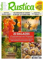Rustica N°2544 Du 28 Septembre 2018 - Magazines