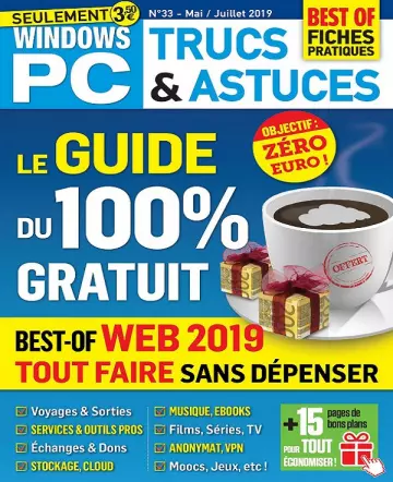 Windows PC Trucs et Astuces N°33 – Mai-Juillet 2019