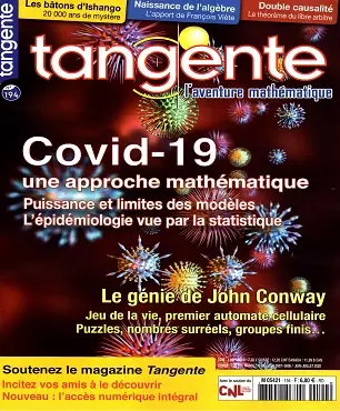 Tangente Magazine N°194 – Juin-Juillet 2020
