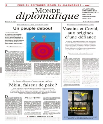Le Monde Diplomatique N°829 – Avril 2023