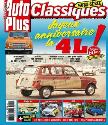 Auto Plus Classiques Hors Série N°31 – Novembre 2021