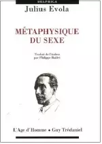 MÉTAPHYSIQUE DU SEXE - Livres