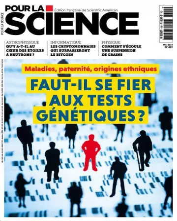 Pour La Science N°499 – Mai 2019 - Magazines