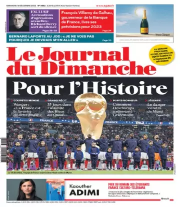 Le Journal Du Dimanche N°3962 Du 18 Décembre 2022