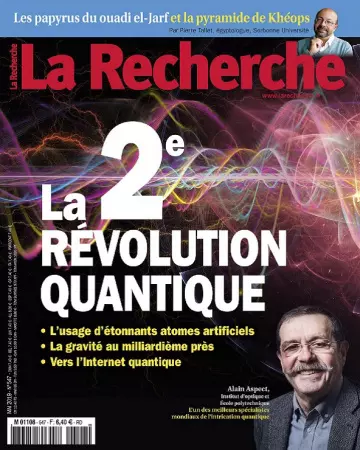 La Recherche N°547 – Mai 2019 - Magazines