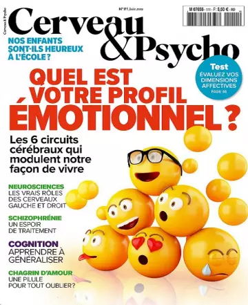 Cerveau et Psycho N°111 – Juin 2019 - Magazines