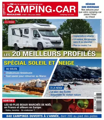 Camping-Car Magazine N°357 – Décembre 2022