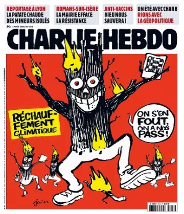 Charlie Hebdo N°1516 Du 11 au 17 Août 2021 - Journaux