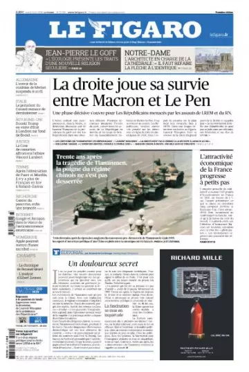 Le Figaro du Mardi 4 Juin 2019 - Journaux
