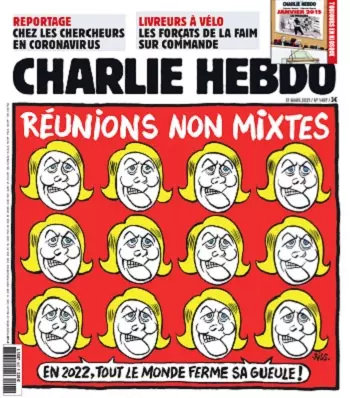 Charlie Hebdo N°1497 Du 31 Mars 2021 - Journaux
