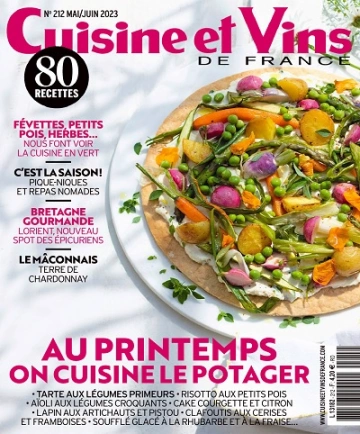 Cuisine et Vins De France N°212 – Mai-Juin 2023