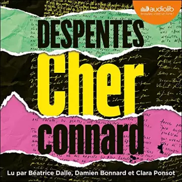 VIRGINIE DESPENTES - CHER CONNARD - AudioBooks