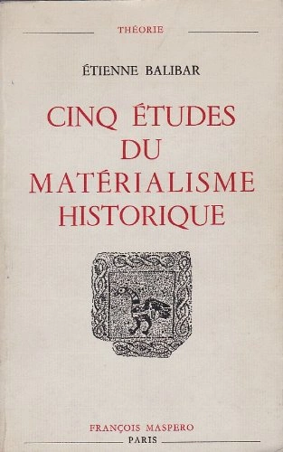 Cinq études du matérialisme historique (Théorie) - Livres