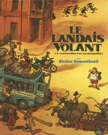 LE LANDAIS VOLANT (DUMONTHEUIL) LES 4 TOMES - BD