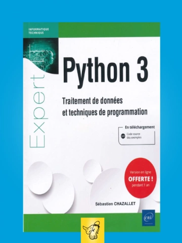 Python 3 - Traitement de données et techniques de programmation - Livres