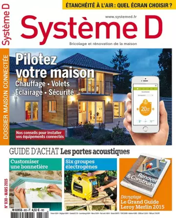Système D N°830 – Pilotez Votre Maison - Magazines