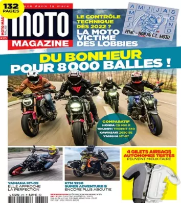 Moto Magazine N°375 – Avril 2021