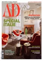 AD Architectural Digest France - Avril 2018