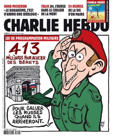Charlie Hebdo N°1609 Du 24 Mai 2023 - Journaux
