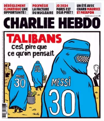 Charlie Hebdo N°1517 Du 18 au 24 Août 2021 - Journaux