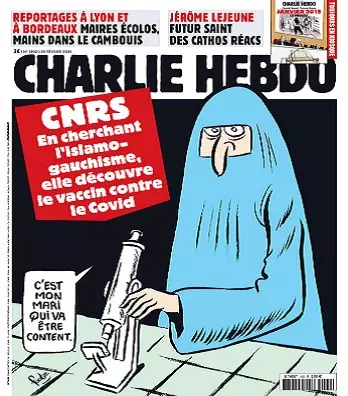 Charlie Hebdo N°1492 Du 24 Février 2021 - Journaux