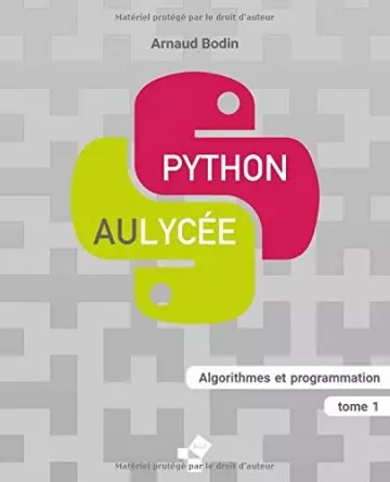 Python au lycee (tome 1) - Livres
