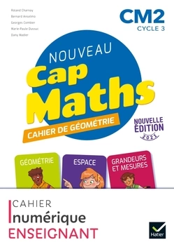 Cap Maths - Cahier de géométrie + Dico - CM2 Cycle 3
