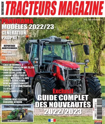 Tracteurs Magazine N°24 – Janvier-Mars 2022