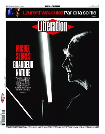 Libération du Lundi 3 Juin 2019 - Journaux