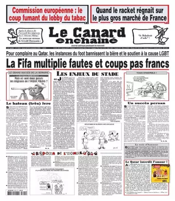 Le Canard Enchaîné N°5324 Du 23 Novembre 2022