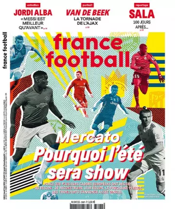France Football N°3807 Du 7 Mai 2019 - Magazines