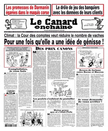 Le Canard Enchaîné N°5350 Du 24 Mai 2023 - Journaux