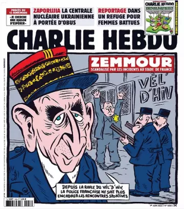 Charlie Hebdo N°1558 Du 1er Juin 2022