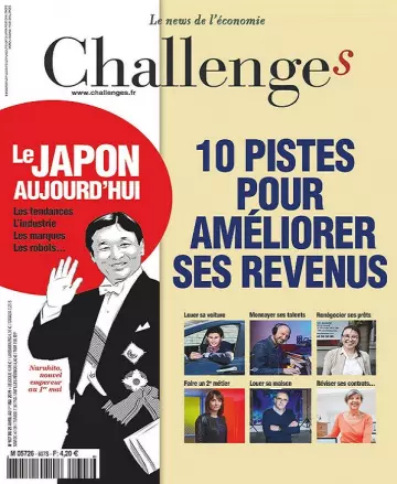 Challenges N°607 Du 25 Avril 2019 - Magazines