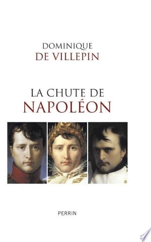 La chute de Napoléon  Dominique de Villepin - Livres