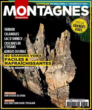 Montagnes Magazine N°480 – Août 2020