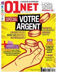01net Hors-Série N.138 - Mai-Juin 2024 - Magazines
