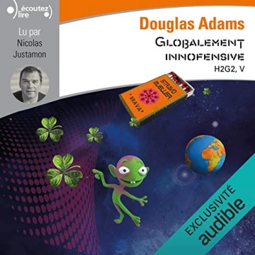 DOUGLAS ADAMS - GLOBALEMENT INOFFENSIVE - H2G2 TOME - AudioBooks