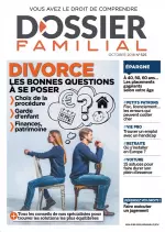 Dossier Familial N°525 – Octobre 2018