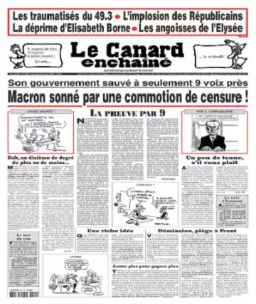 Le Canard Enchaîné N°5341 Du 22 Mars 2023