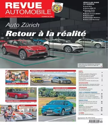 Revue Automobile N°44 Du 4 Novembre 2021