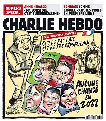 Charlie Hebdo N°1485 Du 6 au 12 Janvier 2021