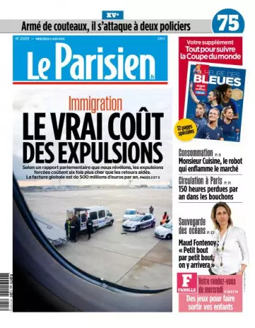 Le Parisien du Mercredi 5 Juin 2019