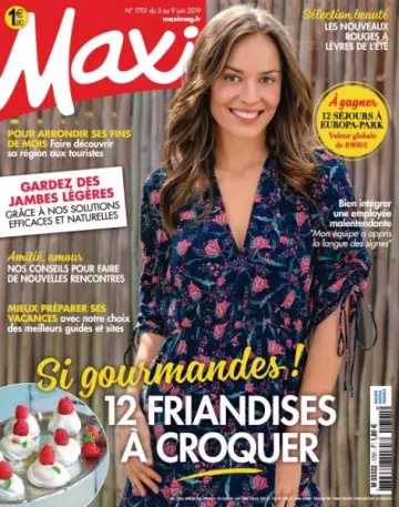 Maxi France - 3 Juin 2019 - Magazines