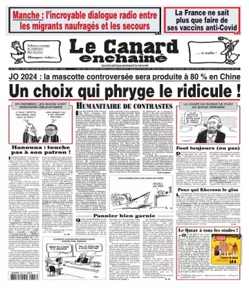 Le Canard Enchaîné N°5323 Du 16 Novembre 2022