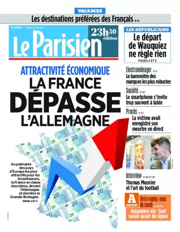 Le Parisien du Mardi 4 Juin 2019 - Journaux