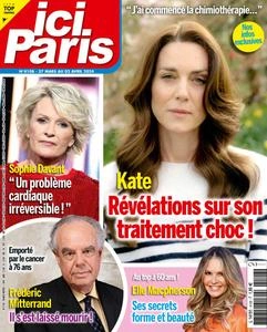 Ici Paris N.4108 - 27 Mars 2024 - Magazines